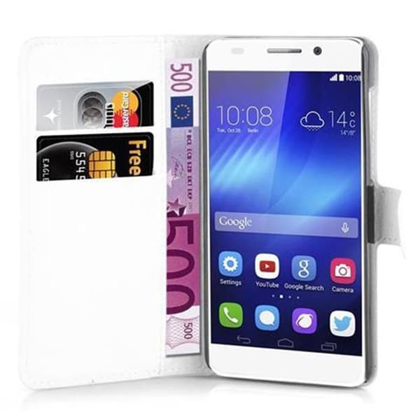 Fodral för Honor 6 i VIT ALABASTER Vit
