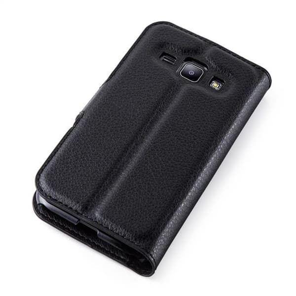 Etui för Samsung Galaxy TREND 3 i JET BLACK Svart