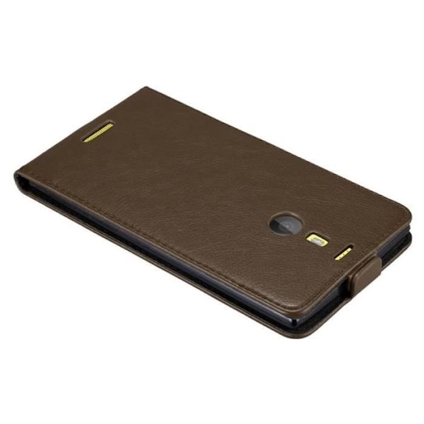 Cadorabo Fodral för Nokia Lumia 1520 Brun Fodral Nokia Lumia 1520 Fodral Nokia Lumia 1520 Plånbok