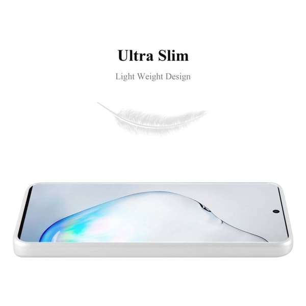 Skyddsfodral för Samsung Galaxy NOTE 10 PLUS Skyddsfodral i MATTSILVER Metallic Design Grå