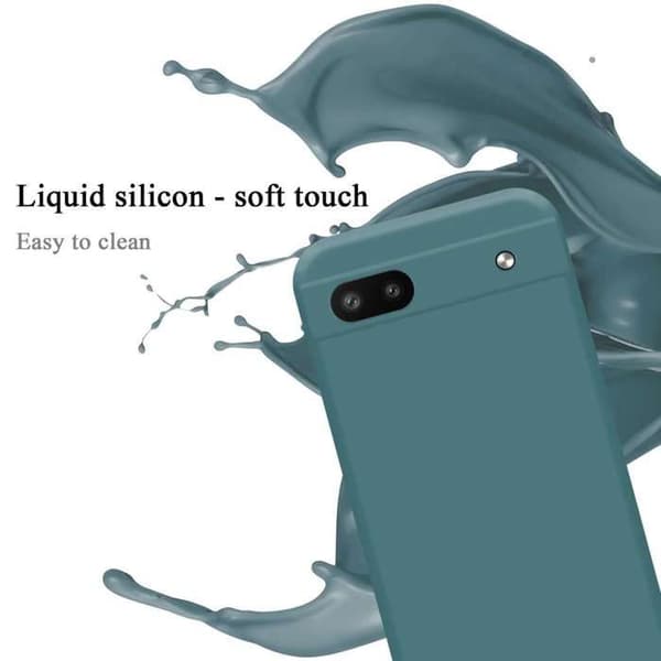 Skyddande skal för Google PIXEL 6A Stötsäker i LIQUID GREEN Grön