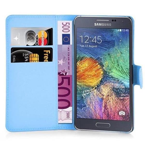 Etui för Samsung Galaxy A7 2015 i PASTELLBLÅ Blå