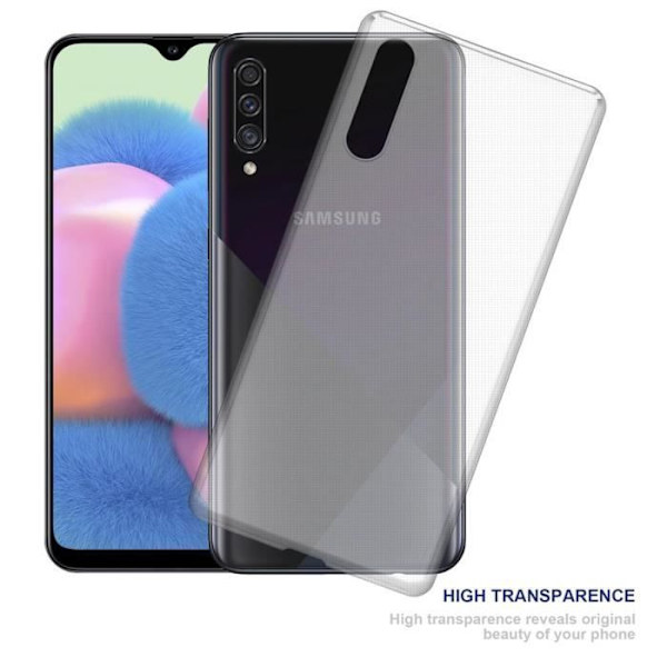 Coque - CADORABO - Samsung Galaxy A50/A50s/A30s - Transparent - Stötskydd - Tunn och lätt design Transparent