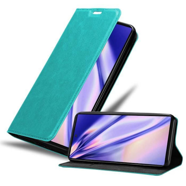 Étui - CADORABO - Google PIXEL 6 - Turquoise Pétrole - Magnetisk stängning - Ställfunktion Bensin Turkos
