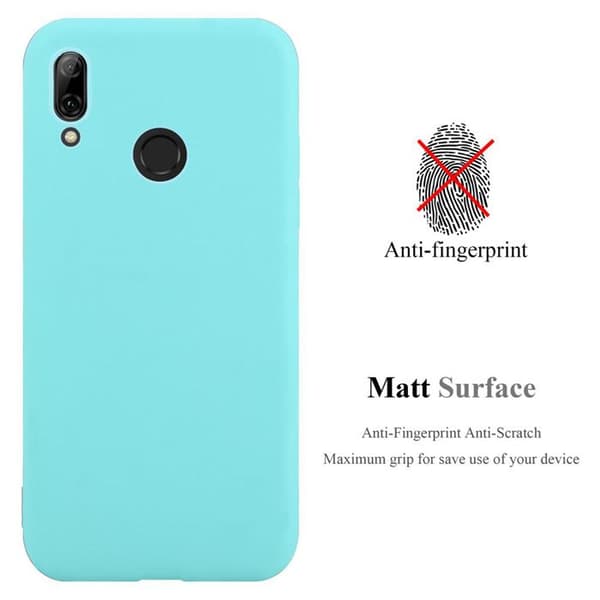 Skyddsfodral för Honor 10 LITE / Huawei P SMART 2019 CANDY BLÅ Stötsäker Silikon Blå