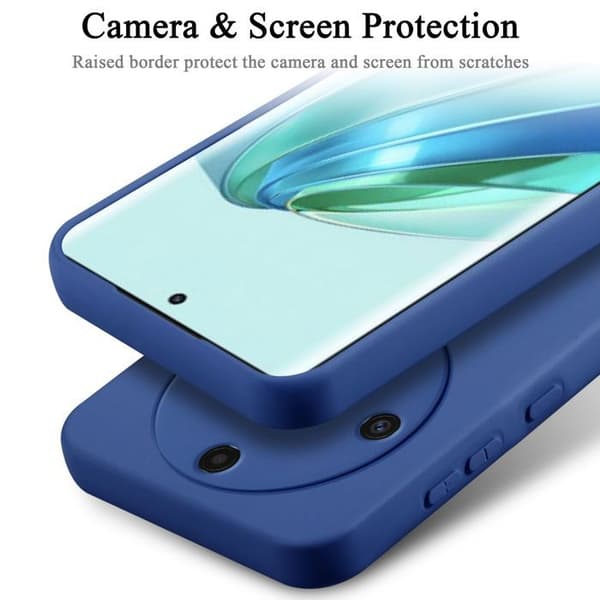 Skyddsskal för Honor Magic 5 Lite 5G Stötabsorberande i LIQUID BLUE Blå