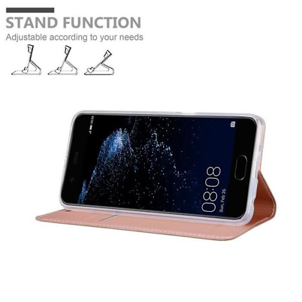 Cadorabo Fodral till Huawei P10 PLUS i CLASSY ROSE GULD