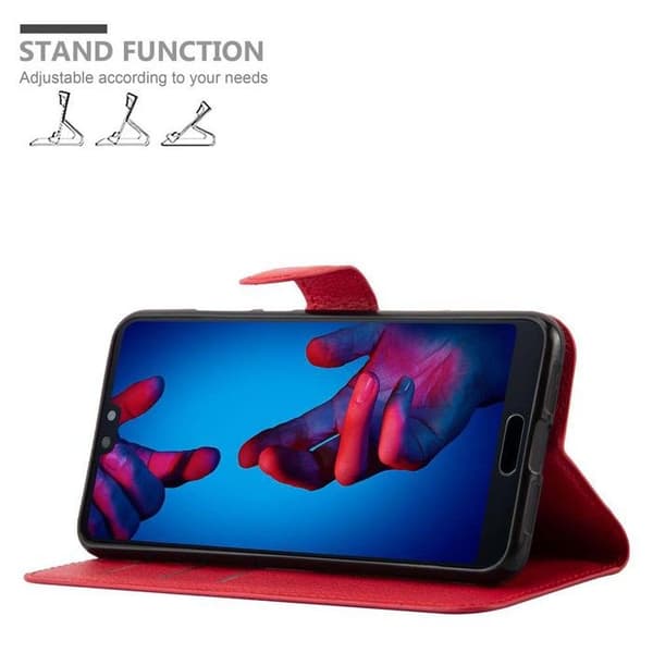 Etui för Huawei P20 i KIRSCHRÖD Röd