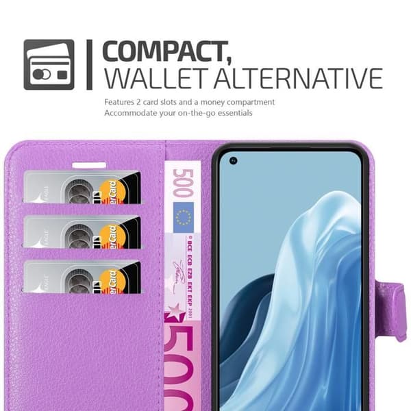 Etui för Realme 7 5G i ORKIDÉ VIOLETT Violett