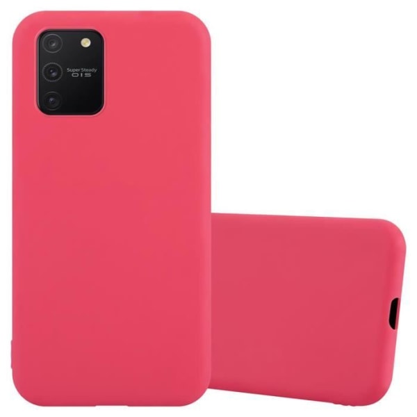 Fodral för Samsung Galaxy A91 / S10 LITE / M80s i CANDY RED Cadorabo Cover Protection Silikon TPU-fodral