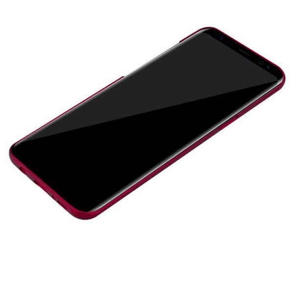 Fodral till Samsung Galaxy S8 RÖTT hårt skal Galaxy S8 silikonplast Galaxy S8