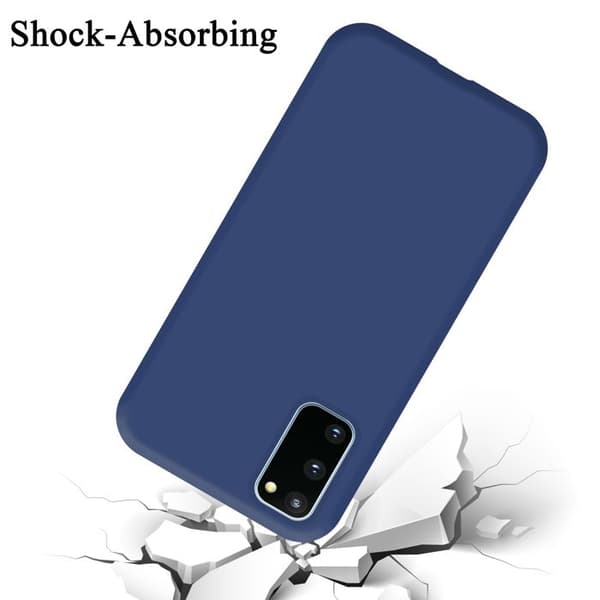 Skyddande stötsäker skal för Samsung Galaxy S20 FE i LIQUID BLUE Blå