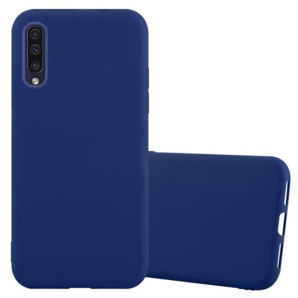 Fodral för Samsung Galaxy A50 4G / A50s / A30s i CANDY DARK BLUE 5 Cadorabo Cover Protection Silikon TPU-fodral