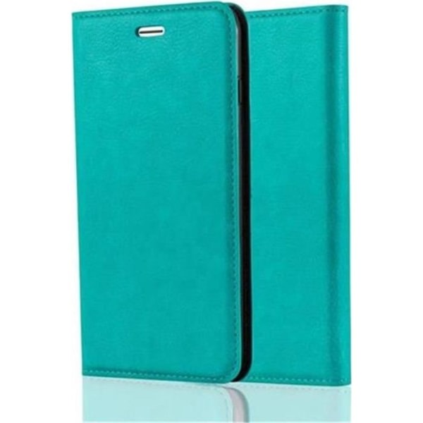 Cadorabo Fodral Apple iPhone 8 PLUS/7 PLUS TURKOS Osynlig MAGNETISK STÄNGNING Fodral Fodral Stöder Stand Card Slot