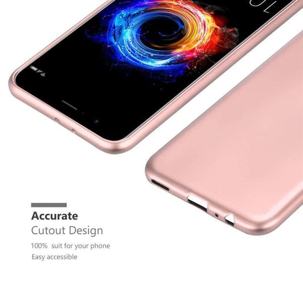 Skyddsfodral för Honor 8 PRO Skyddsfodral i MATTE DESIGN i ROSAGULD Ros