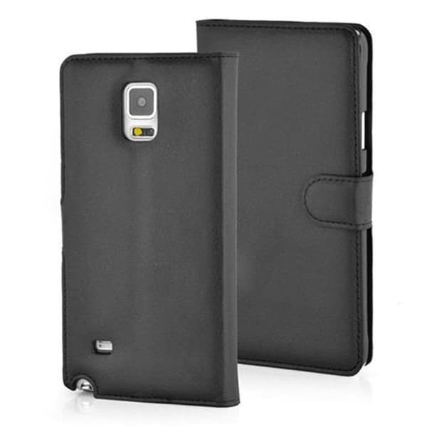Etui för Samsung Galaxy NOTE 4 i JET BLACK Svart