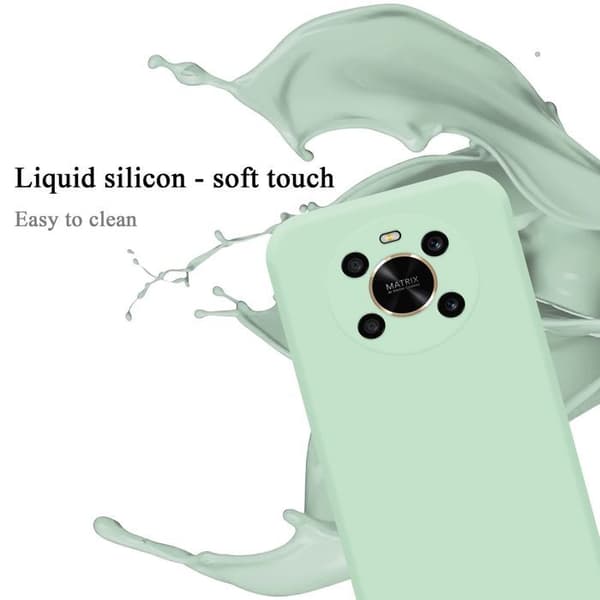 Skyddsskal för Honor MAGIC 4 LITE Stötskydd i LIQUID LIGHT GREEN Grön