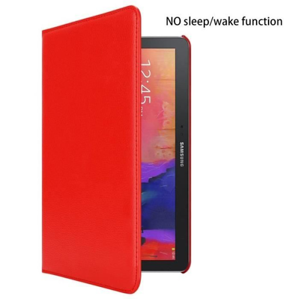 Cadorabo Fodral till Samsung Galaxy NOTE 2014 - Tab PRO (10,1" Zoll) T520 - T525 i rött - UTAN automatisk väckning