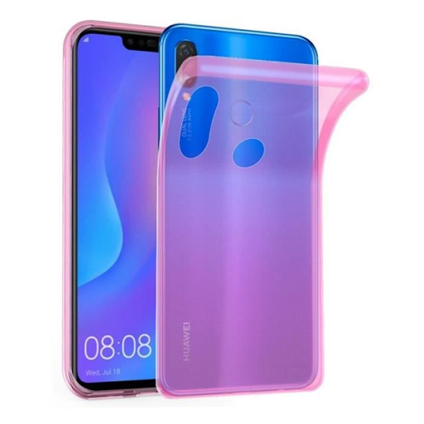Cadorabo Fodral till Huawei P SMART PLUS i TRANSPARENT ROSA