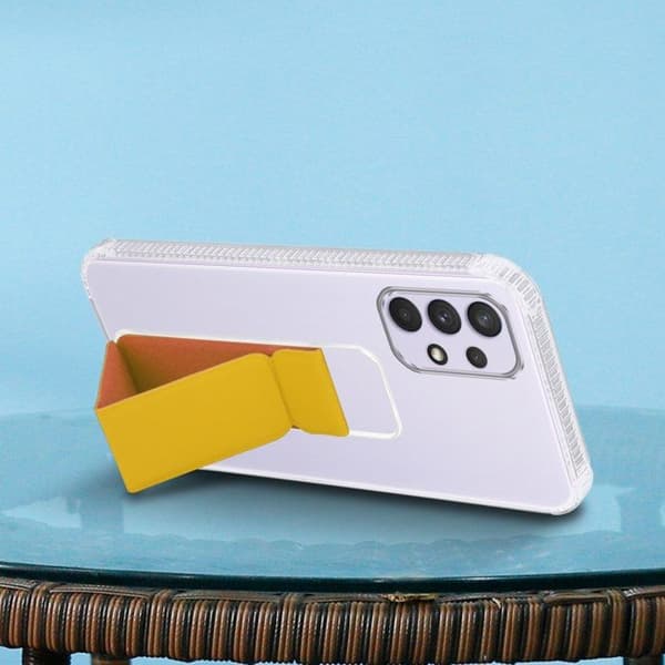 Skydd för Samsung Galaxy A33 5G GUL med stöd och ställfunktion Gul