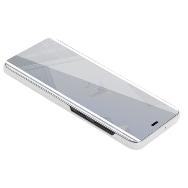Skyddsfodral för Samsung Galaxy S9 PLUS i AGAT SILVER med spegel Grå