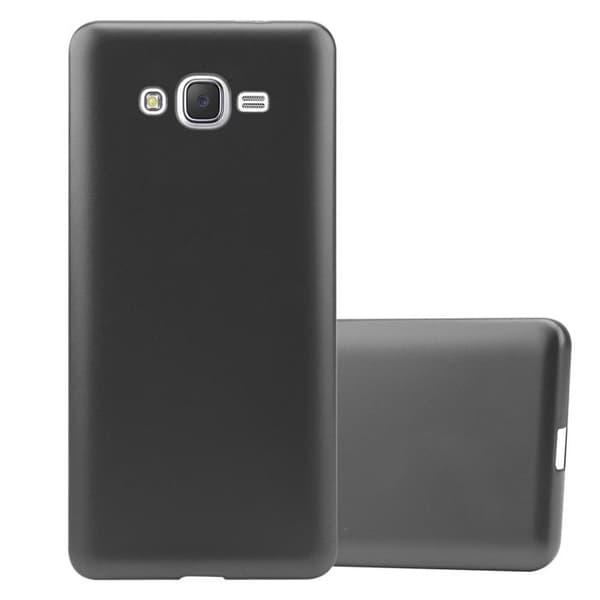 Skyddsfodral för Samsung Galaxy J7 2015 Skyddsfodral i MATTS GRÅ METALLISK design Grå