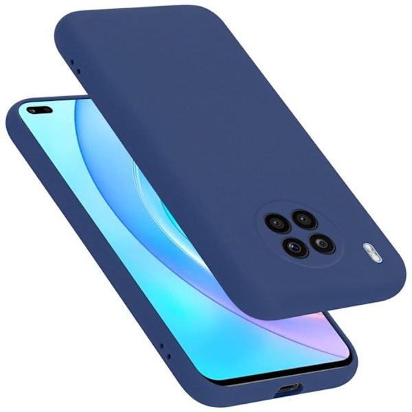 Coque för Honor 50 LITE Hölster i LIQUID BLUE Etui Case Cover Skydd i silikon TPU mobiltelefon Blå