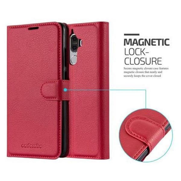 Etui för Huawei MATE 9 i KIRSCHRÖD Röd
