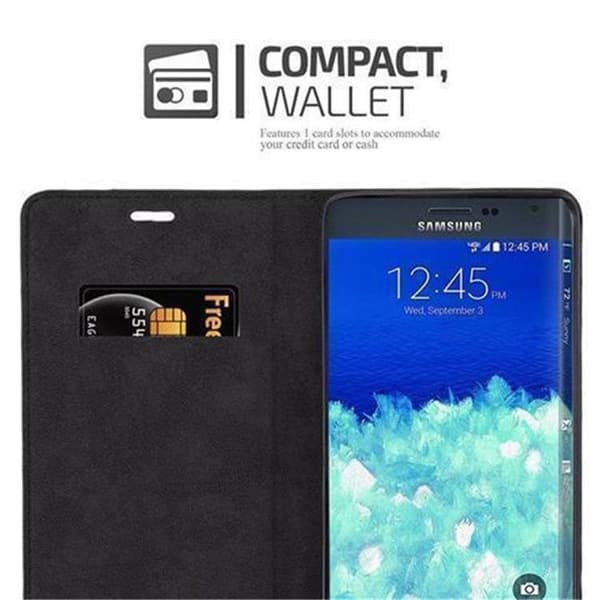 Fodral för Samsung Galaxy NOTE EDGE Skal i RÖD ÄPPLE Röd