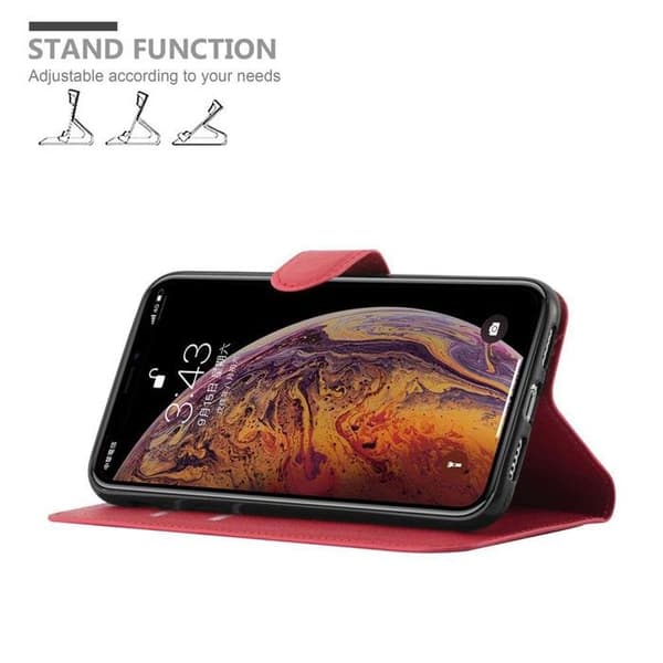 Etui för iPhone XS MAX i KIRSCHRÖD Röd