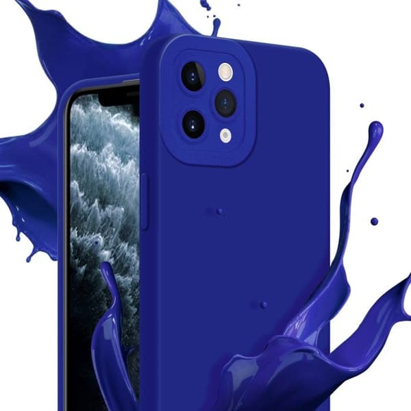 Skyddsfodral för iPhone 11 PRO i FLUID BLÅ Stötsäker Blå