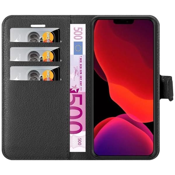 Etui för iPhone 12 PRO MAX i JET BLACK Svart
