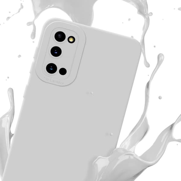 Skyddsfodral för Samsung Galaxy S20 i FLUID VIT Stötsäker Vit