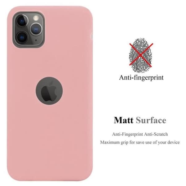 Skal för iPhone 11 PRO CANDY ROSE VIF Stötsäker Silikon Ros