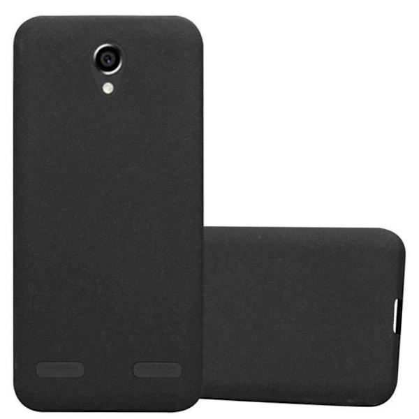 Skyddsfodral - CADORABO - ZTE Blade L7 - Flexibel TPU - Tunn design - Frost Svart Frost Svart
