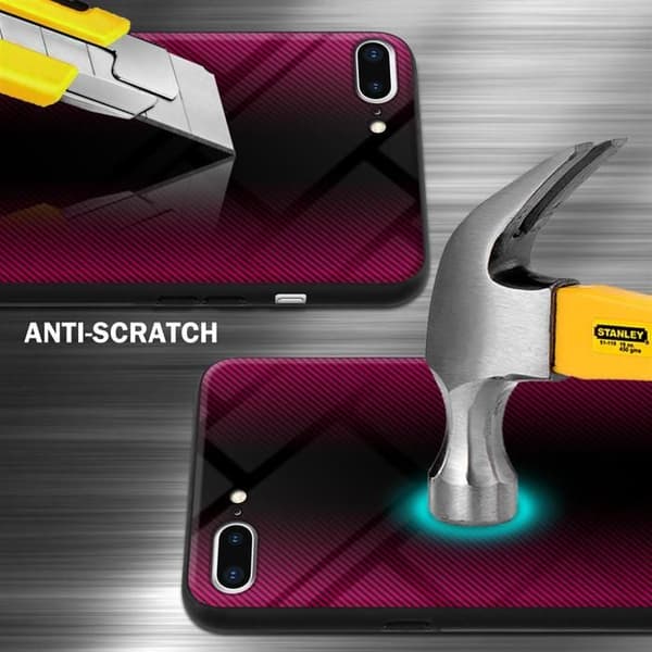 Skal för iPhone 7 PLUS / 7S PLUS / 8 PLUS CRAMIN ROSA Stötabsorberande skydd Ros