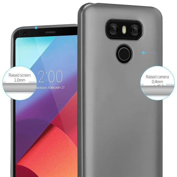 Skal för LG G6 Skyddsskal i MATTSILVER Design Grå