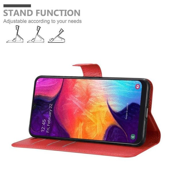 Etui för Samsung Galaxy A50 4G / A50s / A30s i KIRSCHRÖD Röd