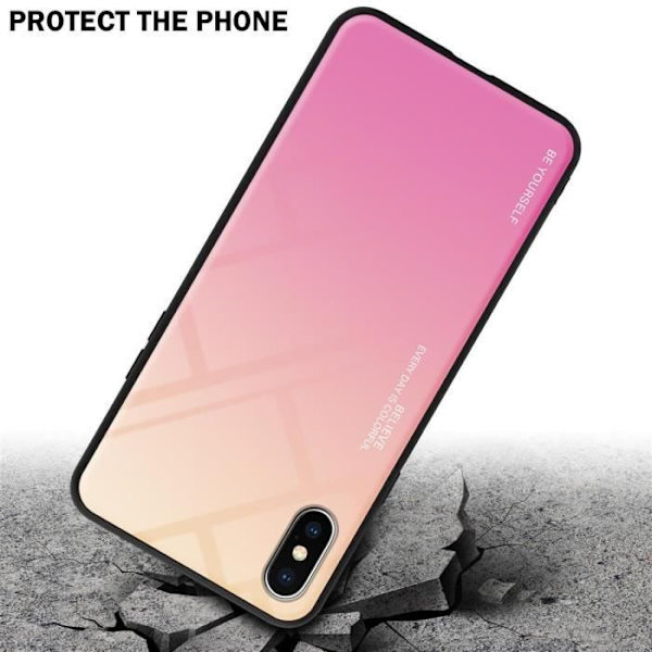 Fodral för Apple iPhone Gul, Rosa