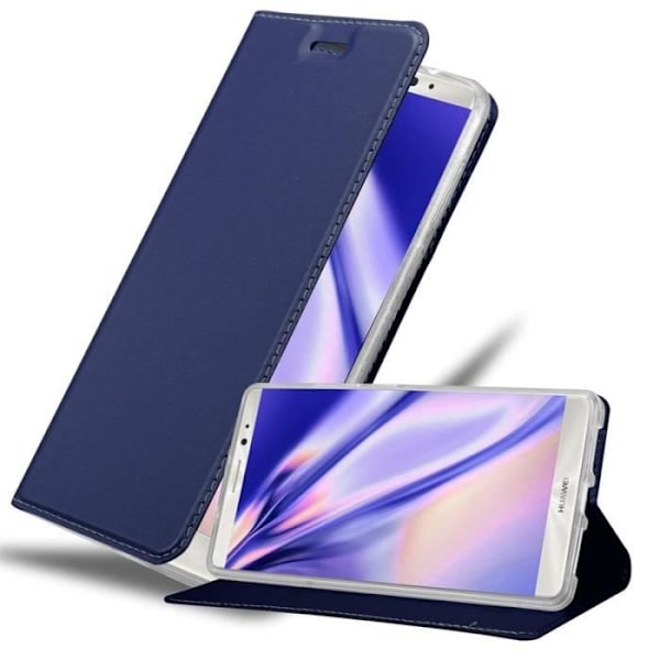 Cadorabo Fodral till Huawei MATE 8 i KLASSIG MÖRKBLÅT