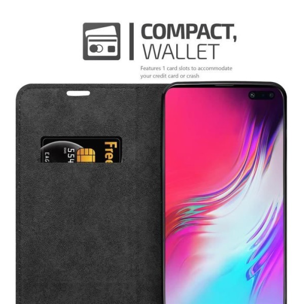 Fodral till Samsung Galaxy S10 5G Fodral i PETROL TURKOS Etui Fodral Skydd Plånbok Plånbok