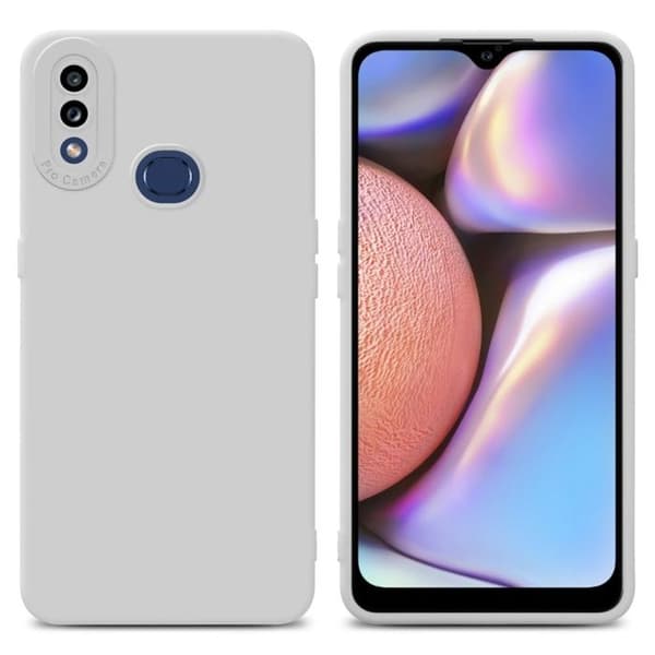 Skyddsfodral för Samsung Galaxy A10s / M01s i FLUID VIT Stötsäker Vit