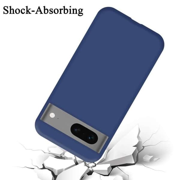 Skal för Google PIXEL 7 Stötabsorberande i LIQUID BLUE Blå