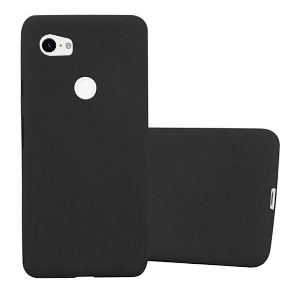 Coque - CADORABO - Google PIXEL 2 XL - Silikon TPU - Stötskydd - Tunt och lätt design Frost Svart