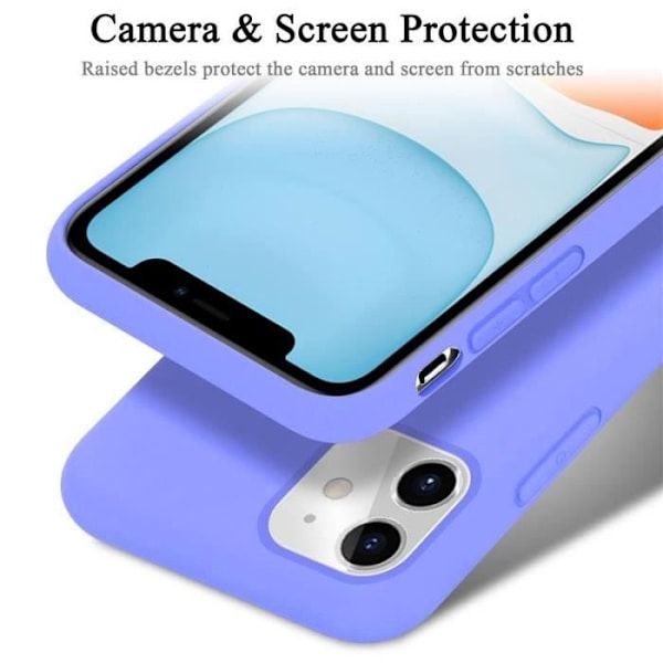 Telefonfodral - CADORABO - Apple iPhone 11 - Silikon TPU - Lila - Optimal skydd Lila