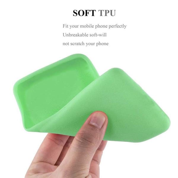 Skyddsfodral för Samsung Galaxy S9 PLUS CANDY GRÖN PASTELL Stötsäker Silikon Grön