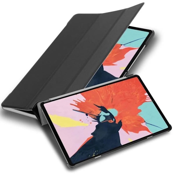 Etui för surfplatta - Cadorabo - Apple iPad PRO 11 2020 - Svart Satin - 360° skydd - Automatisk väckning SVART SATIN