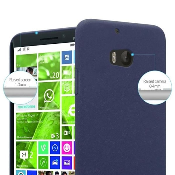 Coque - CADORABO - Nokia Lumia 930 - Hård skydd - Matt design - Blå färg Blå