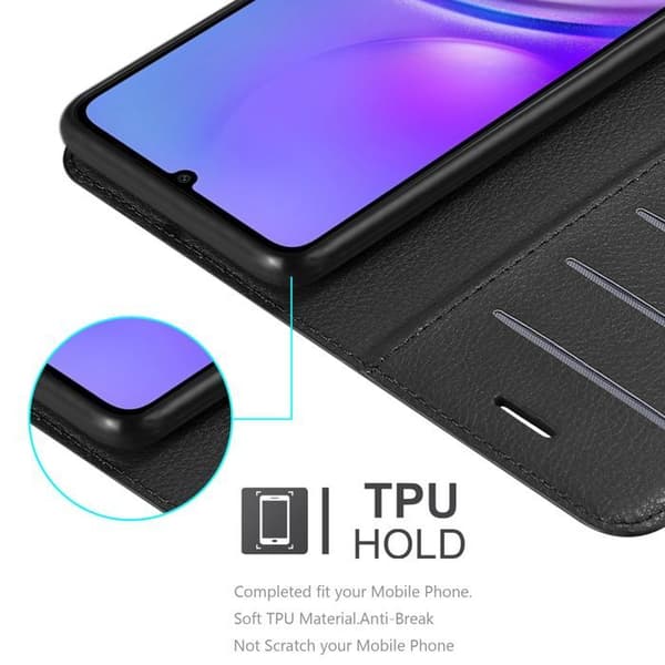 Etui för Samsung Galaxy A06 i JETSVART Svart