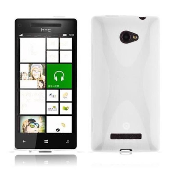 HTC 8X Fodral VIT Cadorabo DESIGN